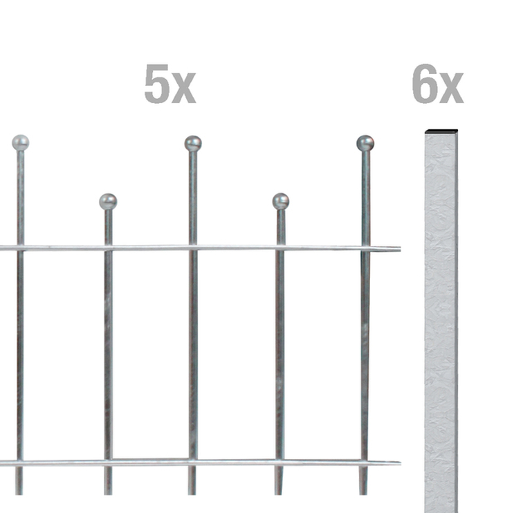 Artikelbild Zaun-Set Madrid,fvz,zE495/10 - Slide 1