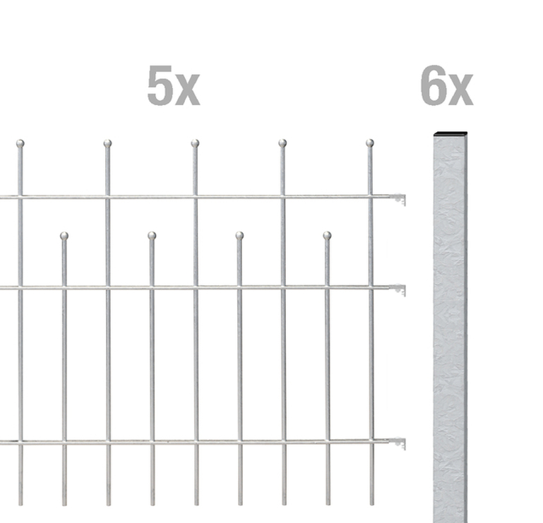 Artikelbild Zaun-Set Madrid,fvz,zE985/10 - Slide 1