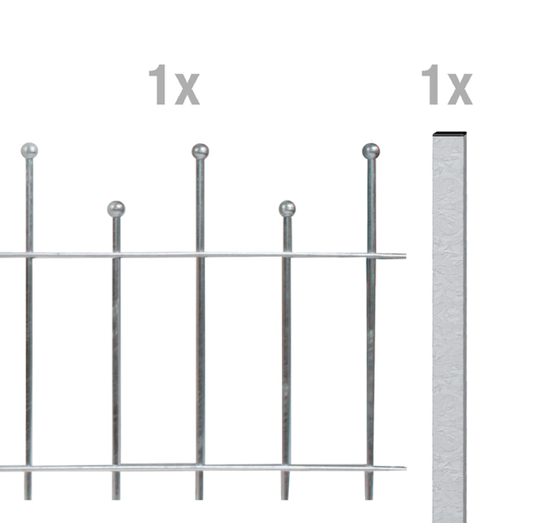 Zaun-Anbauset Madrid