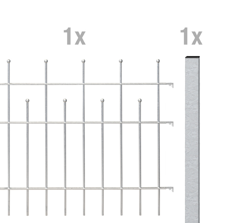 Artikelbild Zaun-Anbauset Madrid,fvz,zE735/2 - Slide 1