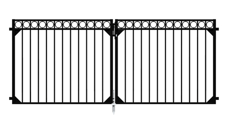 Artikelbild DT Circle,o.PF,ALU,matt sw,3010x1200 - Slide 1