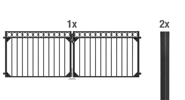 Doppeltor-Set Circle