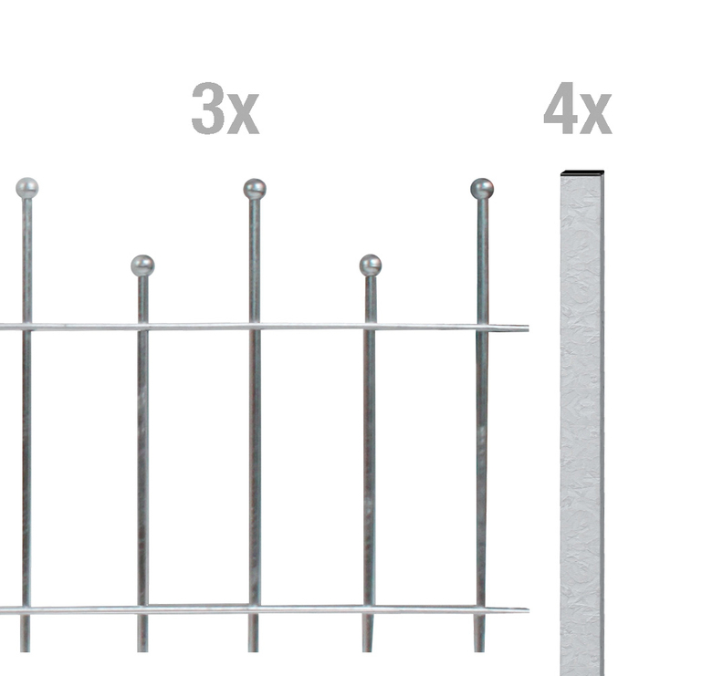 Artikelbild Zaun-Set Madrid,fvz,zE985/6 - Slide 1