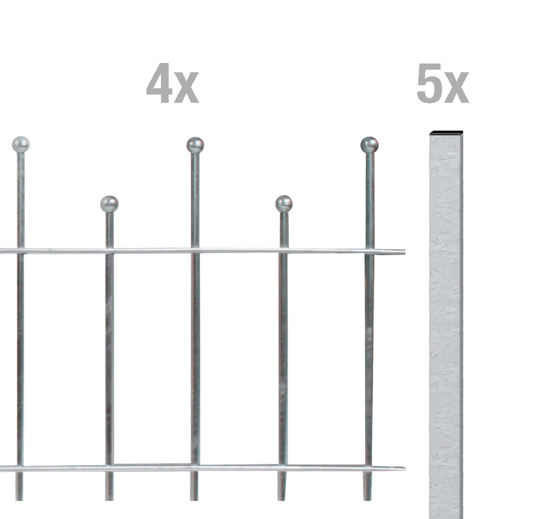 Artikelbild Zaun-Set Madrid,fvz,zE735/8 - Slide 1