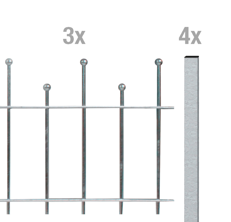 Artikelbild Zaun-Set Madrid,fvz,zA735/6 - Slide 1