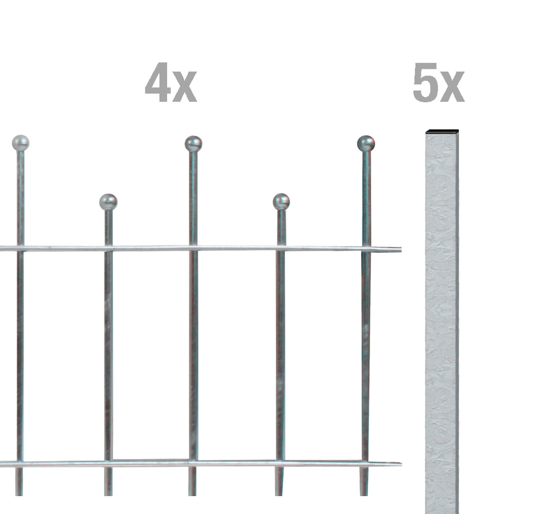 Artikelbild Zaun-Set Madrid,fvz,zA495/8 - Slide 1
