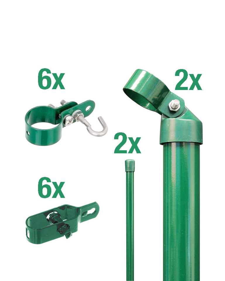 Artikelbild Zauneck-Set,Draht,grün,zE,1750 - Slide 1