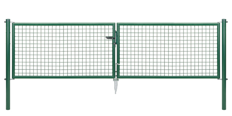 Wellengitter-Doppeltor Fix-Clip Pro®