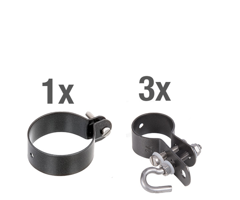 Artikelbild Zaunanschl-Set1s/Draht,anth-metØ60/-1750 - Slide 1