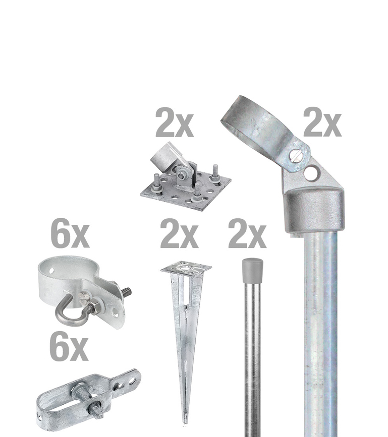 Artikelbild Zauneck-Set,Draht,fvz,EBH,800 - Slide 1