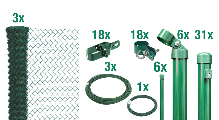 Artikelbild Set Maschdrz.grün,zE1750/75 - Slide 1