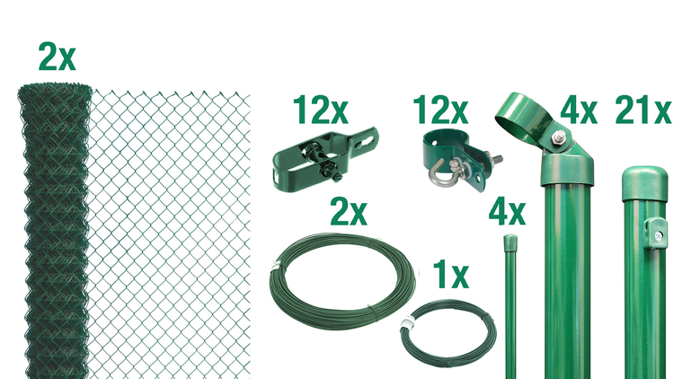 Artikelbild Set Maschdrz.grün,zE1500/50 - Slide 1