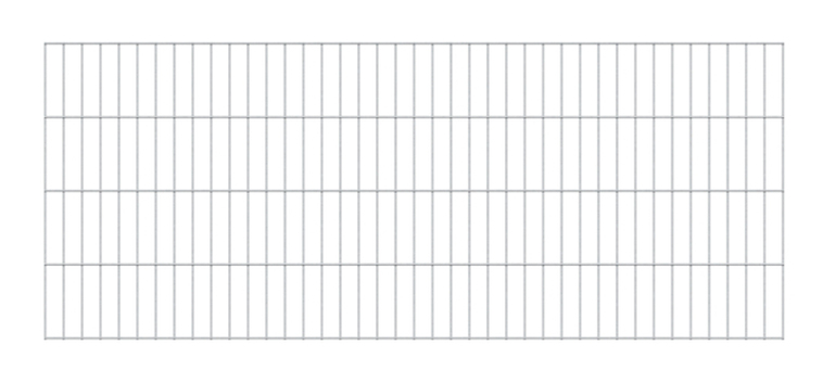 Doppelstab-Gittermatte, Typ 6/5/6, ohne Überstand