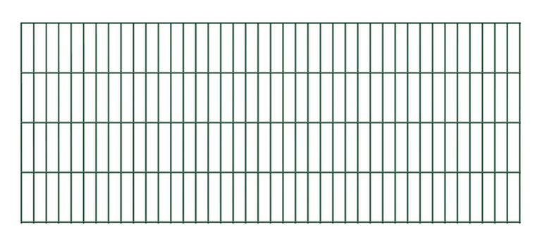 Artikelbild Doppelstab-Gittermatte6/5/6grün2000x800 - Slide 1