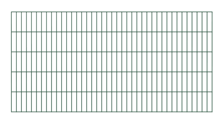 Artikelbild Doppelstab-Gittermatte6/5/6grün2000x1000 - Slide 1