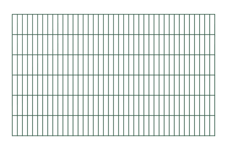 Artikelbild Doppelstab-Gittermatte6/5/6grün2000x1200 - Slide 1