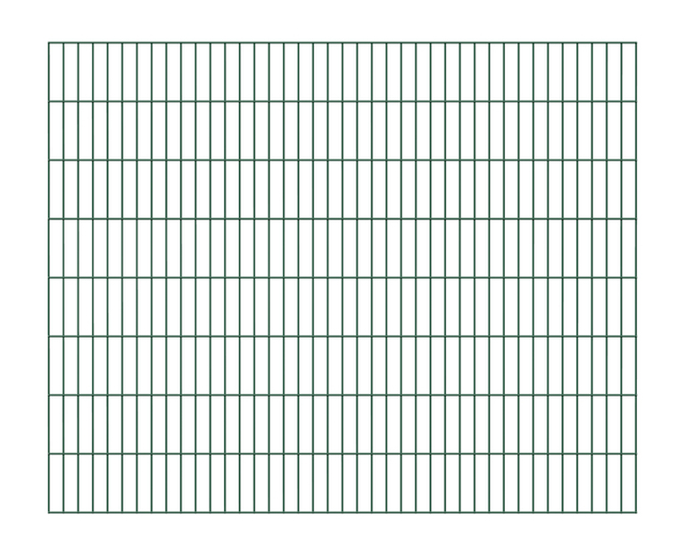 Artikelbild Doppelstab-Gittermatte6/5/6grün2000x1600 - Slide 1