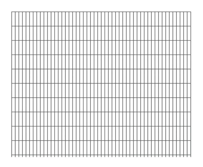 Artikelbild Doppelstab-Gittermatte6/5/6anth2500x2030 - Slide 1