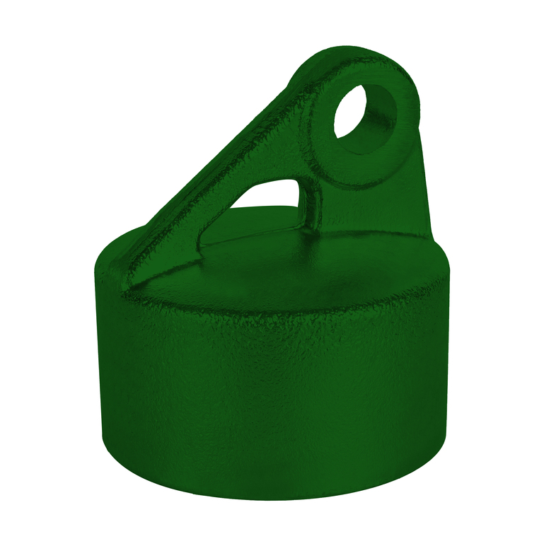 Artikelbild Strebenkappe, ALU, grün RAL6005, für Ø48