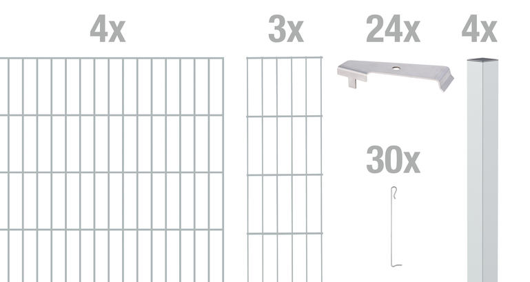 Artikelbild Cluster-Gabionen-Set,fvz2000x800/4 - Slide 1