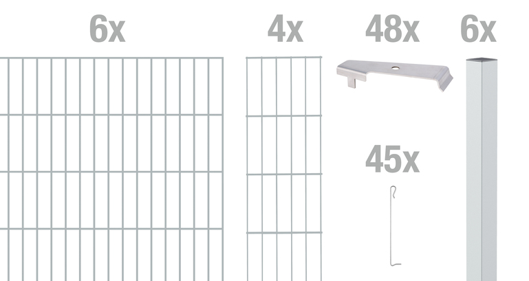 Artikelbild Cluster-Gabionen-Set,fvz2000x1000/6 - Slide 1