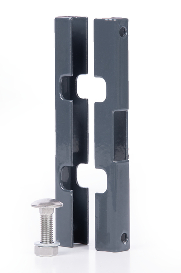 Artikelbild Mattenverbinder,anth,inkl.Schr.M10x30VA - Slide 1