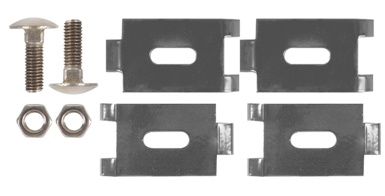 Artikelbild Eckverbinder f.Gittermatten,anthr,2St - Slide 1