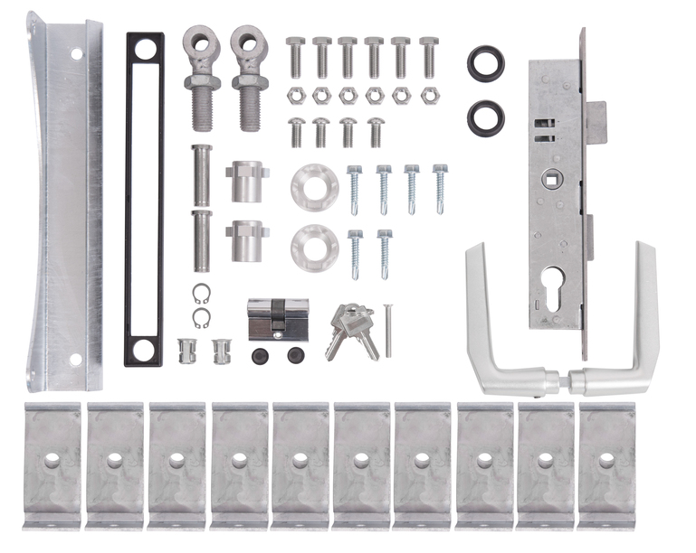Zubehör-Set für Einzeltor Flexo 1400 bis 2000 mm Höhe