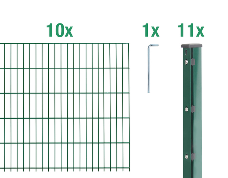 Artikelbild DSM-Set,Flach.8/6/8grün2500x2430/25 - Slide 1