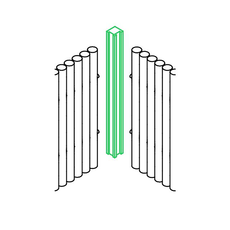 Artikelbild Eck-PF Bambooline,re,vz+VA,zE7,5x7,5/200 - Slide 1