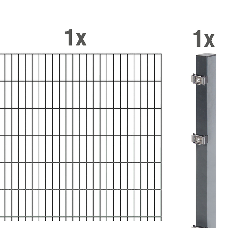 Set-Bestandteile DSM-Anbauset,Klemm6/5/6anth2500x1230/2,5