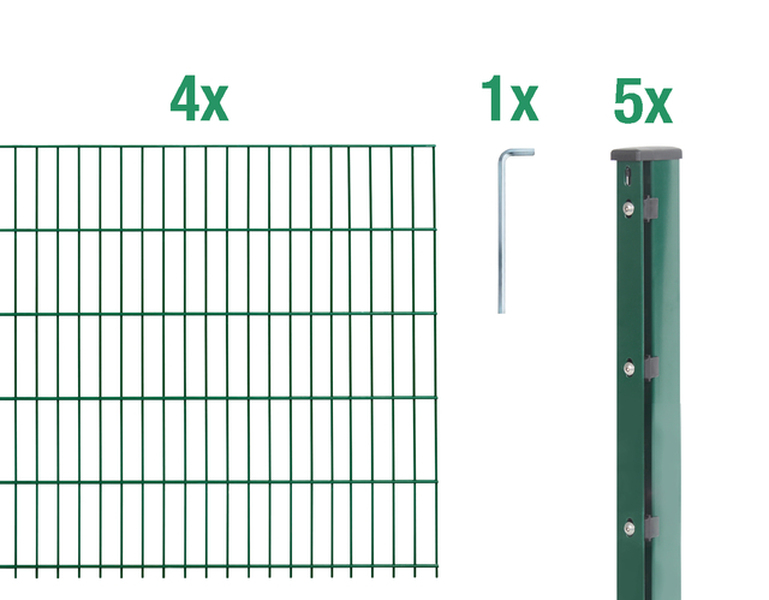 Set-Bestandteile DSM-Set,Flach.8/6/8grün2500x1030/10