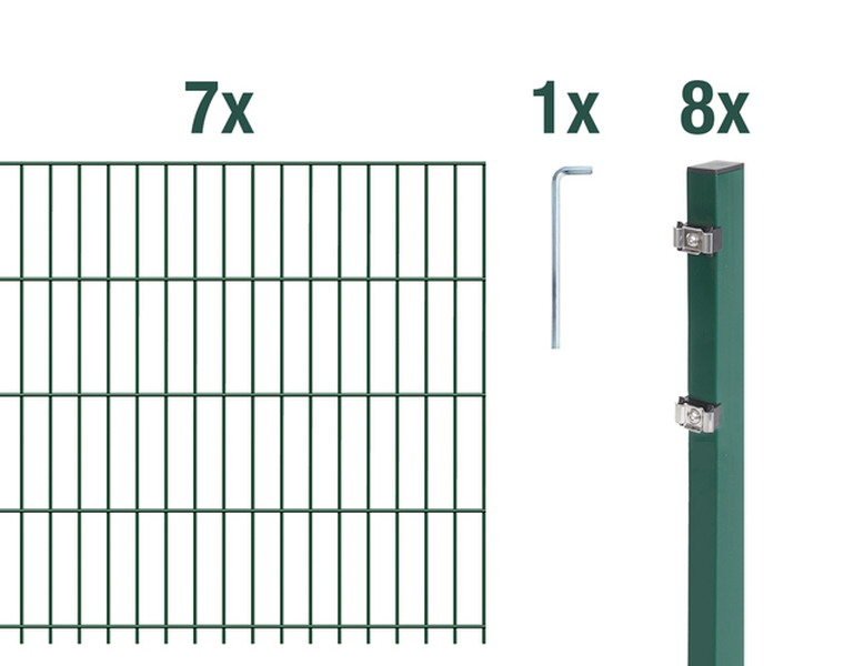 Set-Bestandteile DSM-Set,Klemm.6/5/6grün2500x1630/17,5