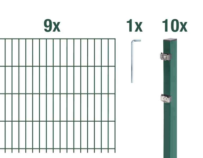 Set-Bestandteile DSM-Set,Klemm.6/5/6grün2500x1630/22,5