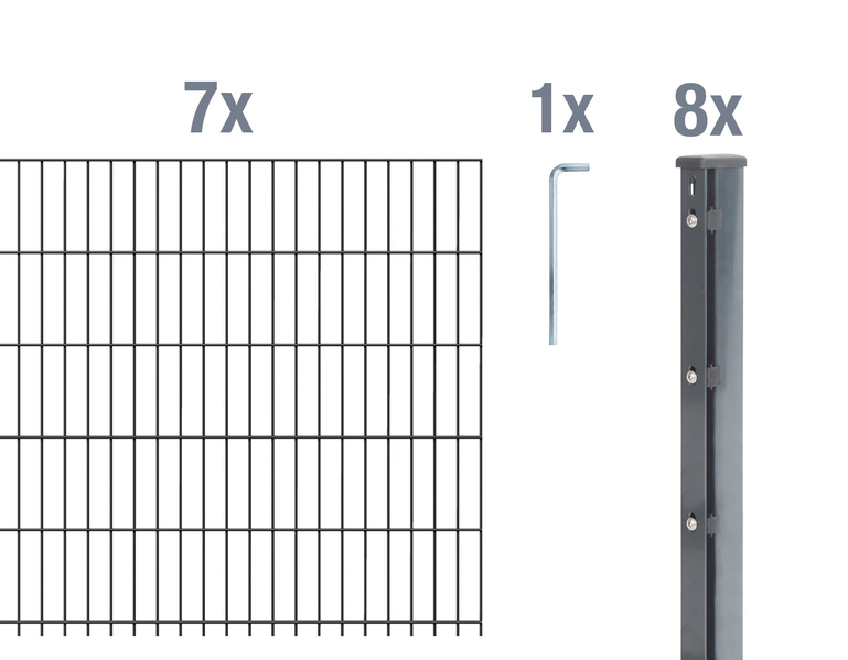 Set-Bestandteile DSM-Set,Klemm.6/5/6anth2500x1630/17,5