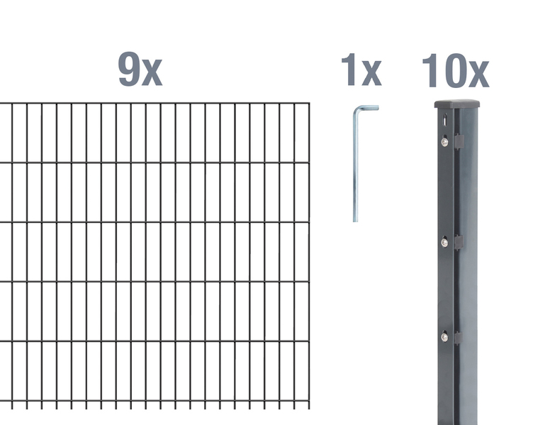 Set-Bestandteile DSM-Set,Klemm.6/5/6anth2500x1830/22,5