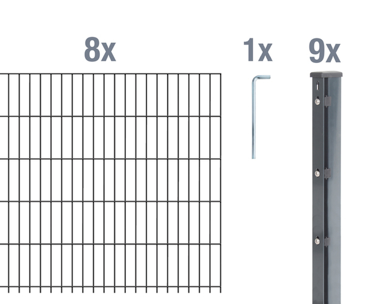 Set-Bestandteile DSM-Set,Flach.6/5/6anth2500x1430/20