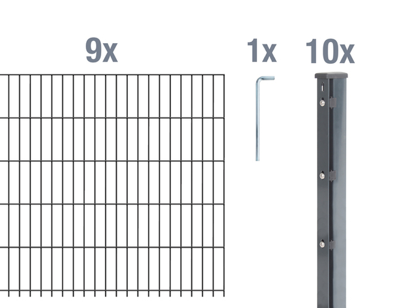 Set-Bestandteile DSM-Set,Flach.6/5/6anth2500x1630/22,5