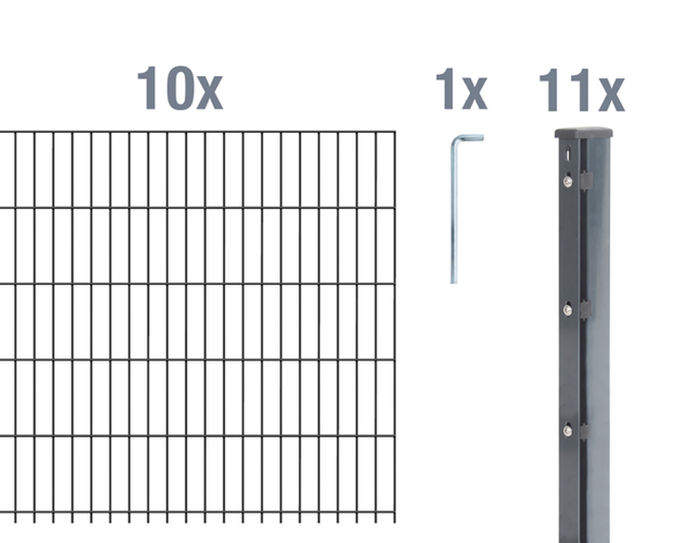 Set-Bestandteile DSM-Set,Flach.6/5/6anth2500x830/25