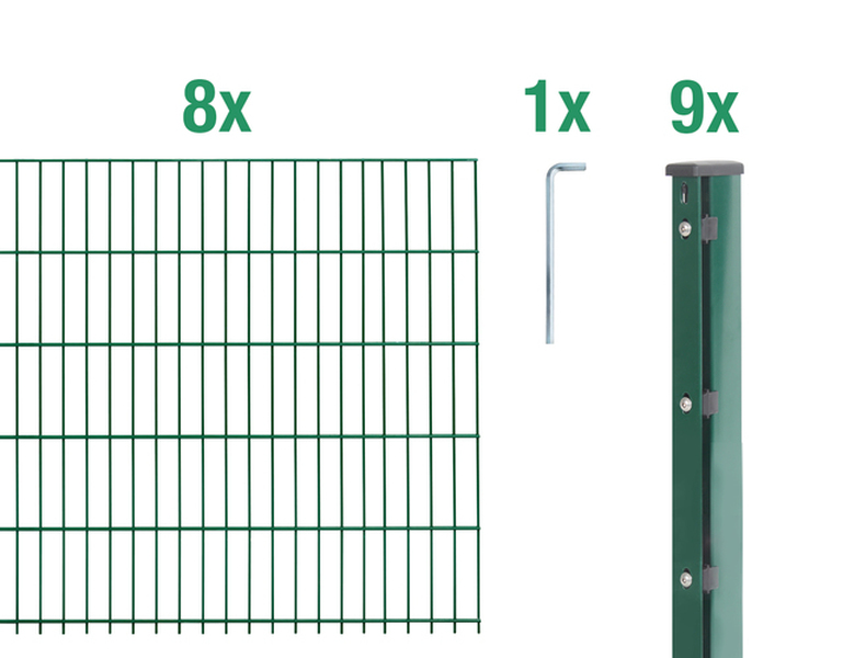 Set-Bestandteile DSM-Set,Flach.6/5/6grün2500x1030/20