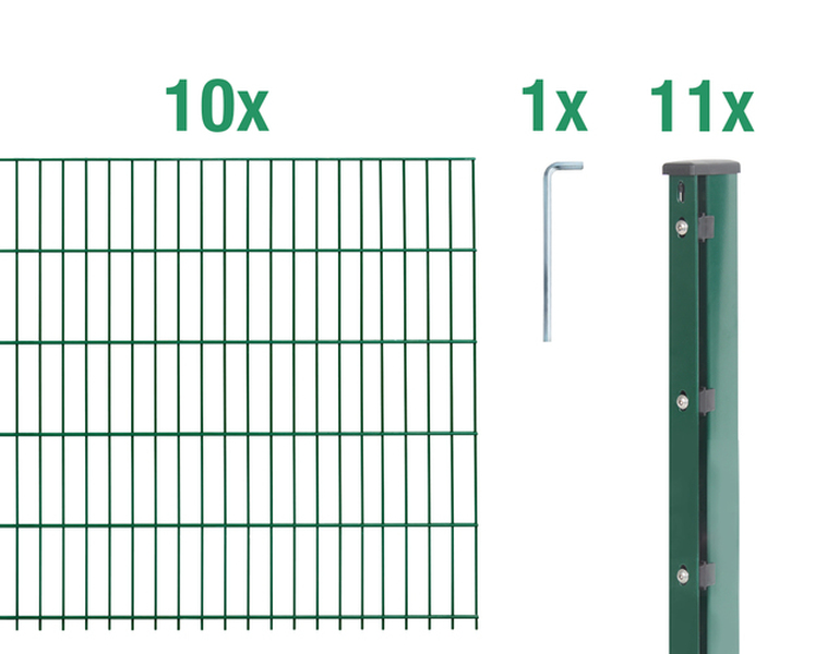 Set-Bestandteile DSM-Set,Flach.6/5/6grün2500x1830/25
