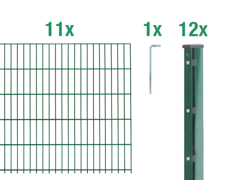 Set-Bestandteile DSM-Set,Flach.6/5/6grün2500x1830/27,5