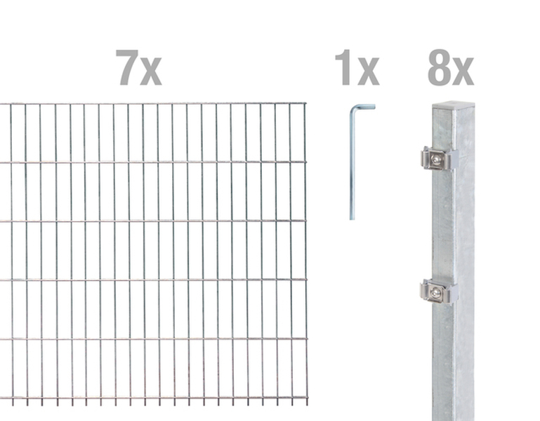 Set-Bestandteile DSM-Set,Flach.8/6/8fvz2500x2430/17,5