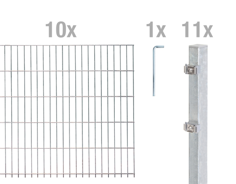 Set-Bestandteile DSM-Set,Flach.8/6/8fvz2500x1230/25
