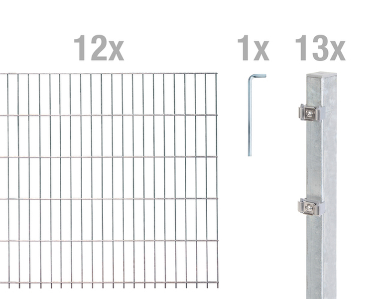 Set-Bestandteile DSM-Set,Flach.8/6/8fvz2500x2430/30