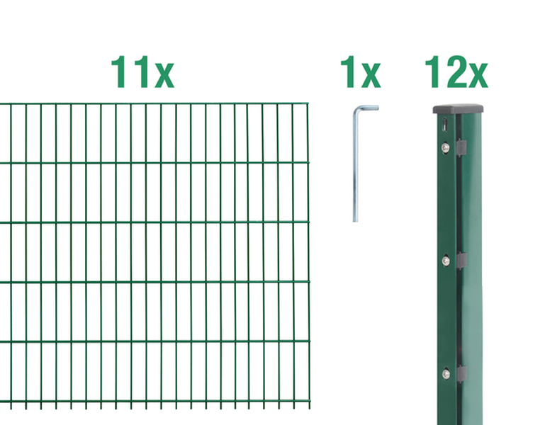 Set-Bestandteile DSM-Set,Flach.8/6/8grün2500x1830/27,5