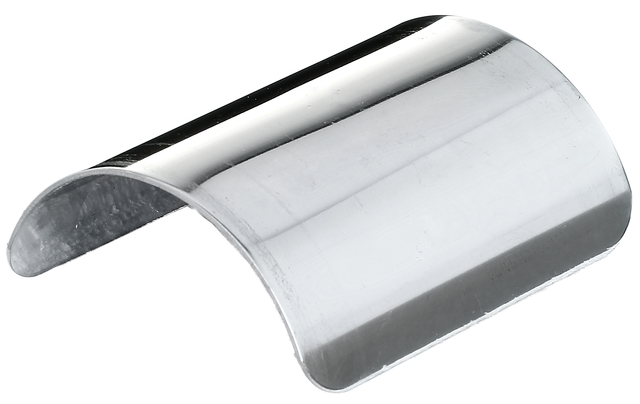 Capuchon de poteau pour poteaux bois arrondis, Matériau: Acier inoxydable, Longueur: 93 mm, Largeur: 110 mm, Description de l'article: pour 90 x 90 mm, CutCase