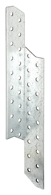 Équerre renvoyée, Matériau: Acier brut, Finition: galvanisée Sendzimir, droite, avec marquage CE selon ETA-08/0170, Largeur: 32 mm, Profondeur: 32 mm, Hauteur: 250 mm, Épaisseur du matériau: 2,00 mm, Nombre de trous: 36, Trou: Ø5 mm, CutCase