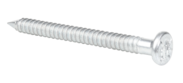 Puntas de fijación, Material: Acero crudo, Superficie: galvanizado, en caja colgante, con marcado según EN 14592, Contenido por U.P.: 50 Pieza, Diámetro: 4 mm, Longitud: 50 mm, Embalado SB, CutCase