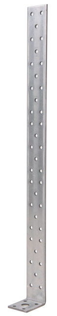 Zuganker, Material: Stahl roh, Oberfläche: sendzimirverzinkt, mit CE-Kennzeichnung nach ETA-08/0165, Höhe: 500 mm, Tiefe: 54 mm, Breite: 40 mm, Materialstärke: 4,00 mm, Anzahl Löcher: 1 / 42, Loch: Ø13 / Ø5 mm